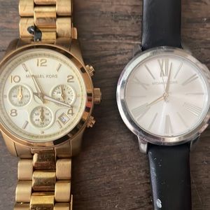 Two Michael Kors watches